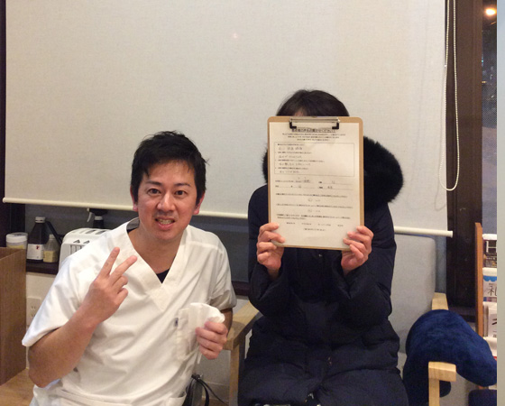 お客様の声サンプル